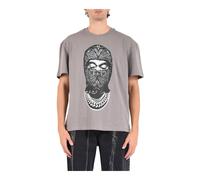 Paisley Mask Graphic T-shirt- male- IH NOM UH NIT- T-Shirts- Gray- S- Tops S