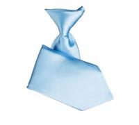 Paisley of London Boys Plain Elasticated Tie - Baby Blue