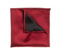 Paisley of London, Plain red pocket square, Pocket handkerchief