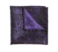 Paisley of London, Purple pocket square, Pocket handkerchief, Paisley pattern