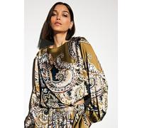 Paisley Print Bubble Hem Blouse 6