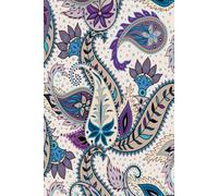 Paisley Seamless Indian Style Pattern Journal Notebook Diary
