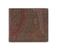 Paisley Wallet with Printed Interior- male- Etro- Wallets & Cardholders- Red- ONE SIZE- Accessories ONE SIZE