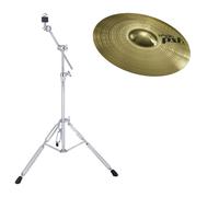 Paiste PST 3 14 Crash Cymbal & Boom Stand