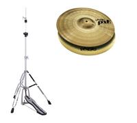 Paiste PST 3 14 Hi Hat Cymbals & Stand