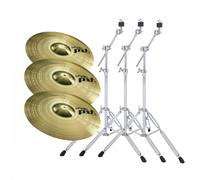 Paiste PST 3 Crash Set with Stands