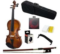 Paititi 1/2 Size Artist-100 Student Violin Starter Kit with Brazilwood Bow Lightweight Case, Shoulder Rest, Extra Strings and Rosin