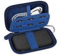 PAIYULE Hard Case for SanDisk Extreme Portable SSD & PRO,SD Card Pocket | Fits 250GB, 500GB, 1TB, 2TB and 4TB SSDs, with SD Card Pocket,Elastic Strap,Mesh Pocket and Carabiner, Case Only Deepgreen