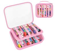 PAIYULE Hard Case for Tonies Audiobook for Little Tikes Storybooks | Clear lid and EVA shell organize multiple boxed figure sets for display and travel; does not fit the player