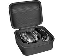 PAIYULE Hard Portable Case Bag for Honeywell Howard Leight 1013530 Impact Sport Foldable Ear Defender & Sporty Safety Glasses - Black