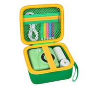 PAIYULE Kid Camera Case Compatible with Instant Camera for Kids Digital Video Cameras Storage Holder Bag for Girls Toddler Camera and Print Paper (Box Only), Willow Green, Fashionable