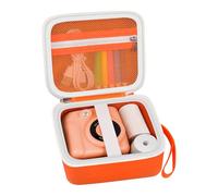 PAIYULE Kids Instant Print Camera Case Compatible with ESOXOFFORE for Dylanto for DUDUDRAGON for GKTZ for Dafotil for Careenoah for Aasonida Toddler Digital Prints Paper Storage Bag (Box Only) Orange