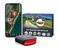 PAJ GPS Tracker Bicycle Rear Light - Incl. 3-Month Premium Subscription - 4G Real-time Tracking with Fall Alert, Route Memory, Geofencing,100% Waterproof - up to 20 Days Battery Life