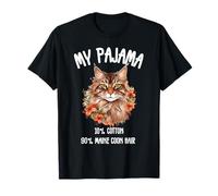 Pajama Maine Coon Perfect for Cat Lovers! T-Shirt