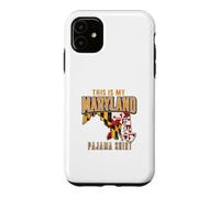 Pajama Maryland This Is My Maryland State Pride Case for iPhone 11