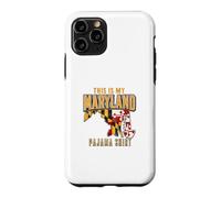 Pajama Maryland This Is My Maryland State Pride Case for iPhone 11 Pro