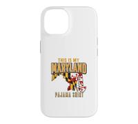 Pajama Maryland This Is My Maryland State Pride Case for iPhone 14