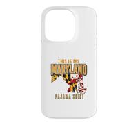 Pajama Maryland This Is My Maryland State Pride Case for iPhone 14 Pro