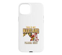 Pajama Maryland This Is My Maryland State Pride Case for iPhone 15 Plus