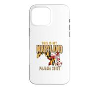 Pajama Maryland This Is My Maryland State Pride Case for iPhone 16 Pro Max