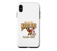 Pajama Maryland This Is My Maryland State Pride Case for iPhone XS Max