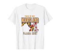 Pajama Maryland This is My Maryland State Pride T-Shirt