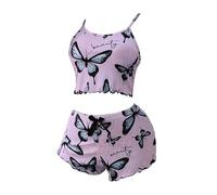 Pajamas For Women Uk Womens Soft Pyjamas Set Goth Ladies Dressing Gowns Without Hood Cotton Couple Matching Short Sleeve Valentines Lounge Gown Pjs Sets Shorts Fleece Size 20 Silky 14 Sleeping