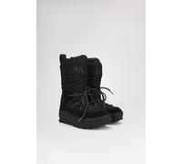 39 Pajar Womens Galaxy High Pull On Snow Boots Black Size 6