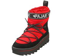 Pajar Galaxy Waterproof Womens Fashion Boots in Red Black - 6 UK