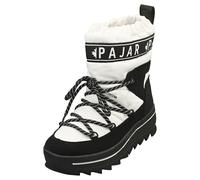 Pajar Galaxy Waterproof Womens Fashion Boots in White Black - 5 UK