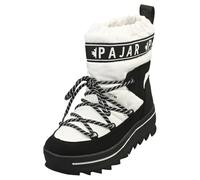 Women's Pajar Womens Galaxy Pull On Waterproof Snow Boot - White - Size: 8