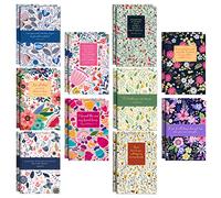 Pajean 20 Pieces Floral Notebooks with Bible Verses Christian Memo Book Inspirational Journal Notebook Small Pocket Notebook Lined Notebook Mini Notepad Lined Paper Calendars Planners and Organizers