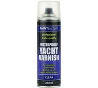 PAJEE™ 1 x Clear Yacht Gloss Varnish Spray Exterior Interior Aerosol Can 250ml