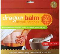 PAJEE™ 3 x PAIN RELIEF DRAGON BALM HERBAL BACK BODY PLASTERS PATCHES MUSCLES DEEP HEAT - By PAJEE™