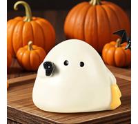 PAJH Cute Ghost Decor Ghost Figurine Halloween Decorations Indoor Gifts Boo Basket Stuffers for Women Cute Halloween Table Decorations for Home