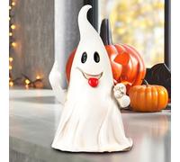 PAJH Ghost Figurine Halloween Decorations Indoor Boo Basket Stuffers for Women Spooky Table Decorations