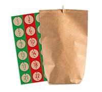 pajoma 50213.0 Vintage Nordic Advent Calendar, 24 Bags