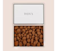 Pajoux Assorted Cocoa Dusted Nuts Luxury Gift Box 300g | Chocolate Coated Nuts - Cocoa Dusted Covered Almonds, Macadamias, Pecans, Pistachios - Chocolate Gift - Palm Oil Free - Chocolate in a Gift Box