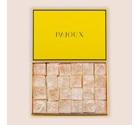 Pajoux Turkish Delight Lemon Luxury Gift Box 395g | Handmade Traditional Lokum Dessert - Turkish Delight Gift Box - Vegan & Vegetarian Friendly - Gourmet Gift Box