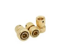 PAJPXPCD 1/2'' 5/8" 3/4'' Garden Hose Quick Connector Brass Water Stop Copper Fitting Tap Coupling Garden Watering (J)