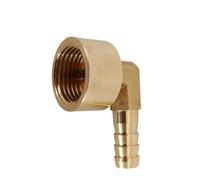 PAJPXPCD Brass Hose Fitting 25mm Tail 1/8" 1/4" 3/8" 1/2" 3/4" 1" Male Female Thread Copper Connector Coupler(PLF,25MM Barb_1")