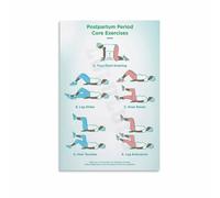 PAJPXPCD Breathe In Strength, Exhale Love - Mindful Mantra on Canvas, Serene & Uplifting Wall-Art for Yoga Space, Room or Calm Bedroom Decor(Framed,16x24inch(40x60cm))