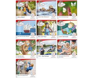 Paket - Lesestart mit Eberhart, Lesestufe 3: Komplettbezug Heft 71-80: Themenhefte für Erstlesekinder, Lesestufe 3 (Lesestart mit Eberhart: Lesen ... für Erstlesekinder - 5 Lesestufen)
