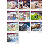 Paket - Lesestart mit Eberhart, Lesestufe 5: Komplettbezug Heft 91-100: Themenhefte für Erstlesekinder, Lesestufe 5