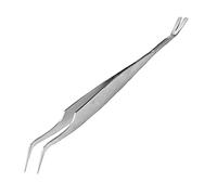 PAKEY 2 in 1 Tick Removers Stainless Steel Tick Tweezers Double Sided Tick Remover Tool for Humans, Dogs, Cats 1pc