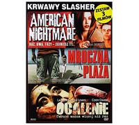 Pakiet Slasher: American nightmare / Mroczna plaĹźa / Ocalenie [BOX] [3DVD] (English audio)