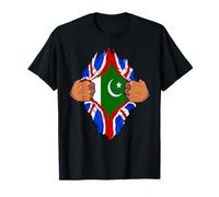 pakistan Blood Inside me Pakistan british flag gift T-Shirt
