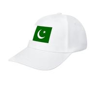 Pakistan Flag Baseball Cap,Summer Adjustable Classic Low Profile Hat for Men Women,The Ultimate Accessory for Activies White