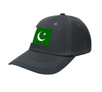 Pakistan Flag Baseball Cap,Summer Adjustable Classic Low Profile Hat for Men Women,The Ultimate Accessory for Activies Dark Gray