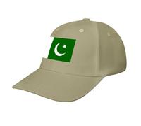 Pakistan Flag Baseball Cap,Summer Adjustable Classic Low Profile Hat for Men Women,The Ultimate Accessory for Activies Beige